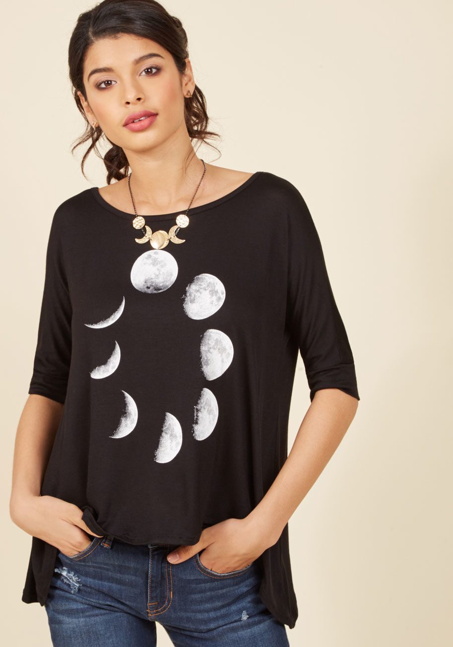  - Month by month, the moon finds itself anew - and,