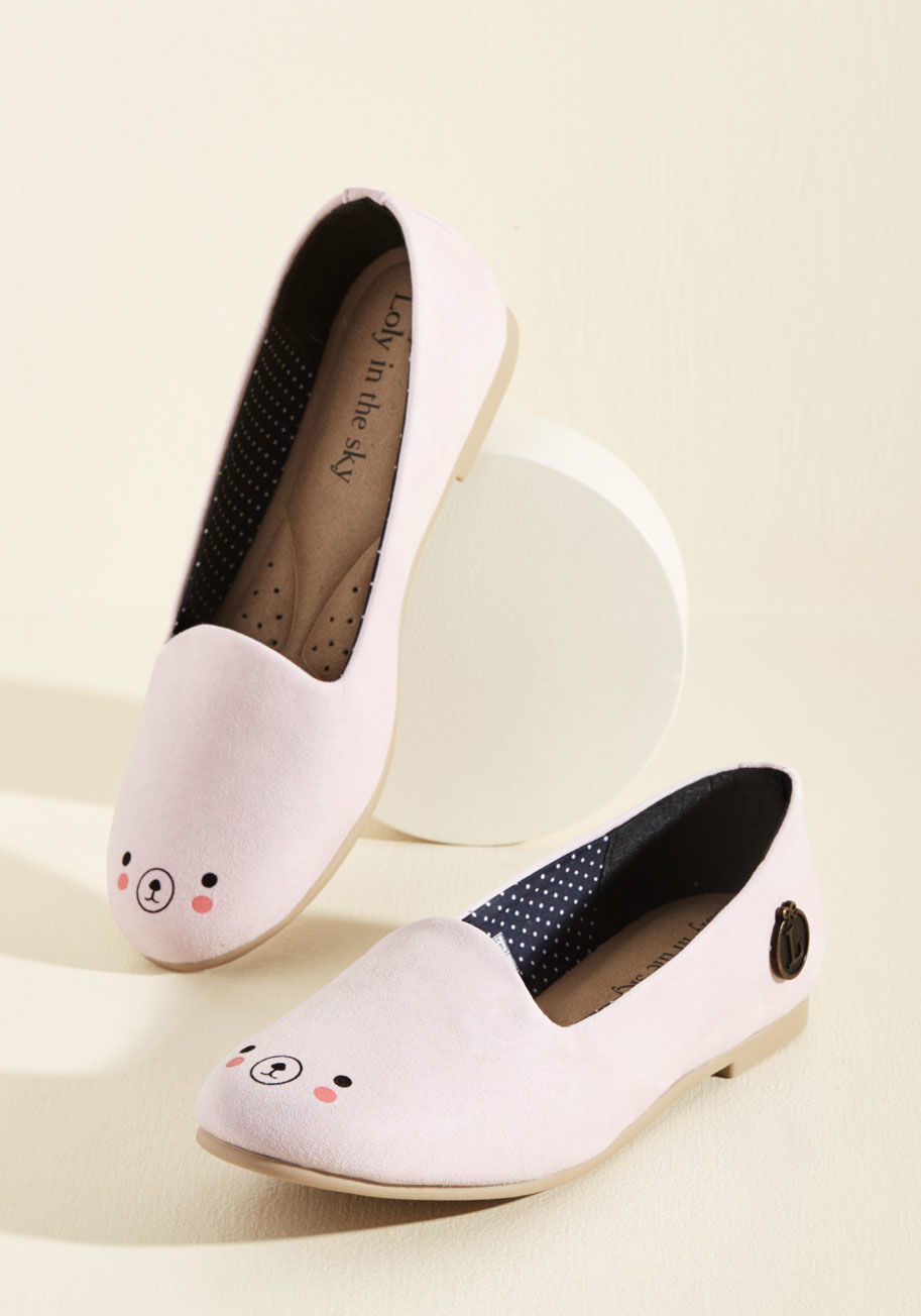  - These pastel pink flats by Loly