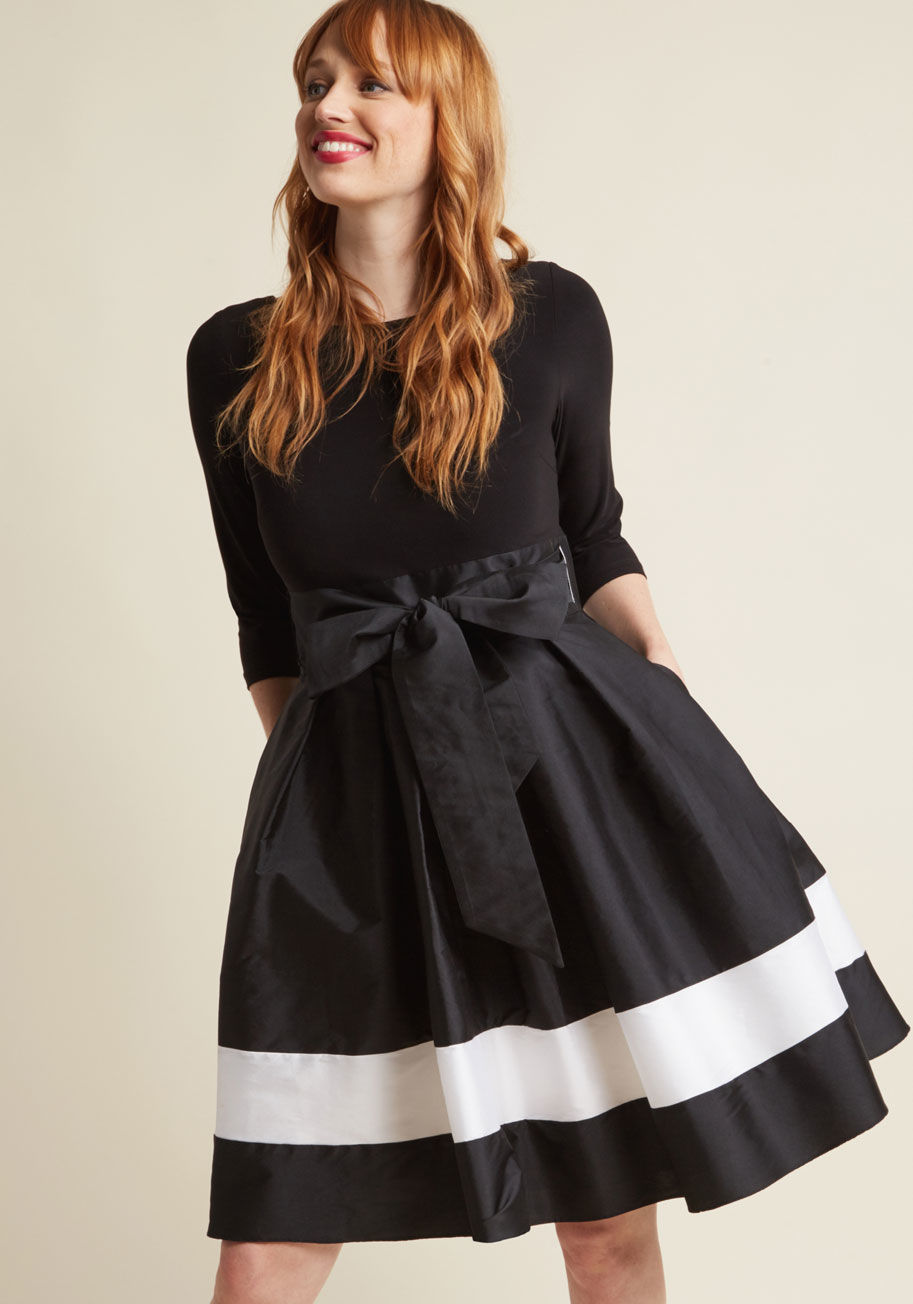  - This black party dress by Adrianna Papell can't be topped