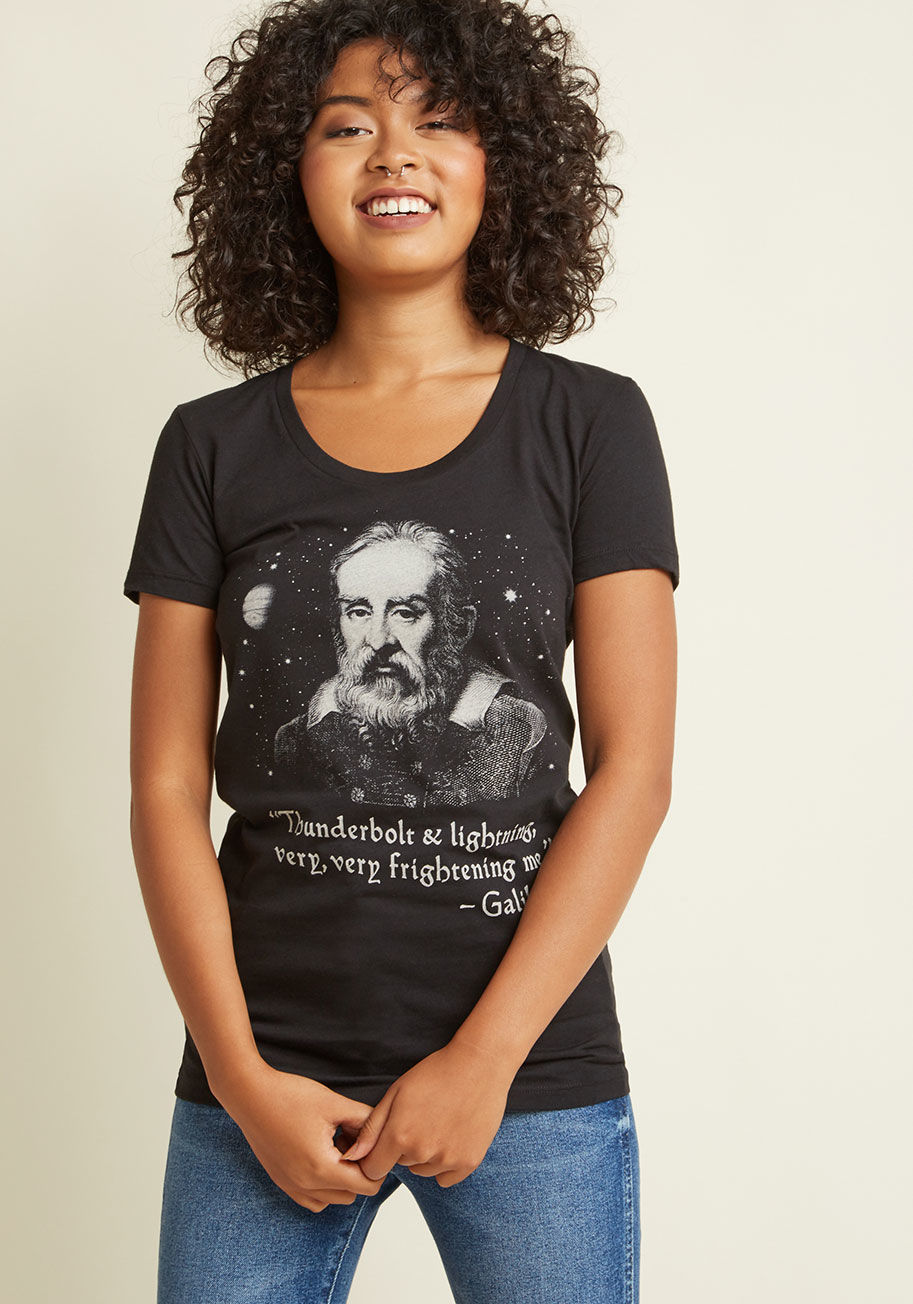  - This black shirt will find you caught