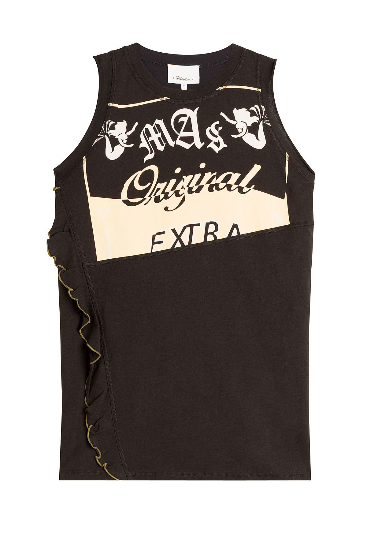 Cotton Graphic Print Tank Top by 3.1 Phillip Lim