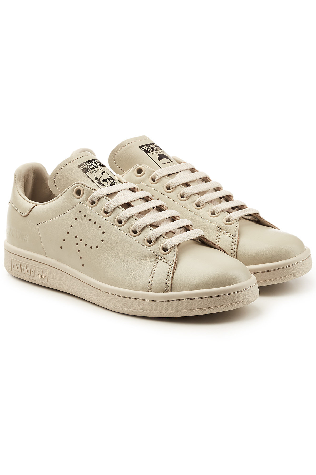 RS Stan Smith Leather Sneakers by Adidas by Raf Simons