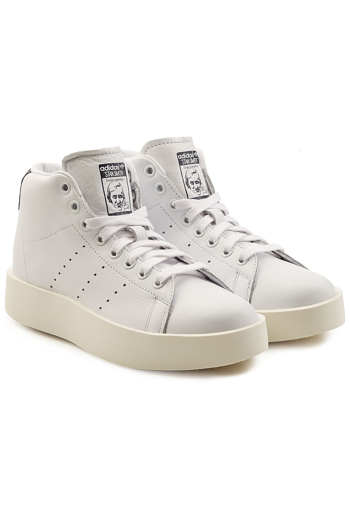 Adidas Originals - Stan Smith Bold Platform Leather Sneakers