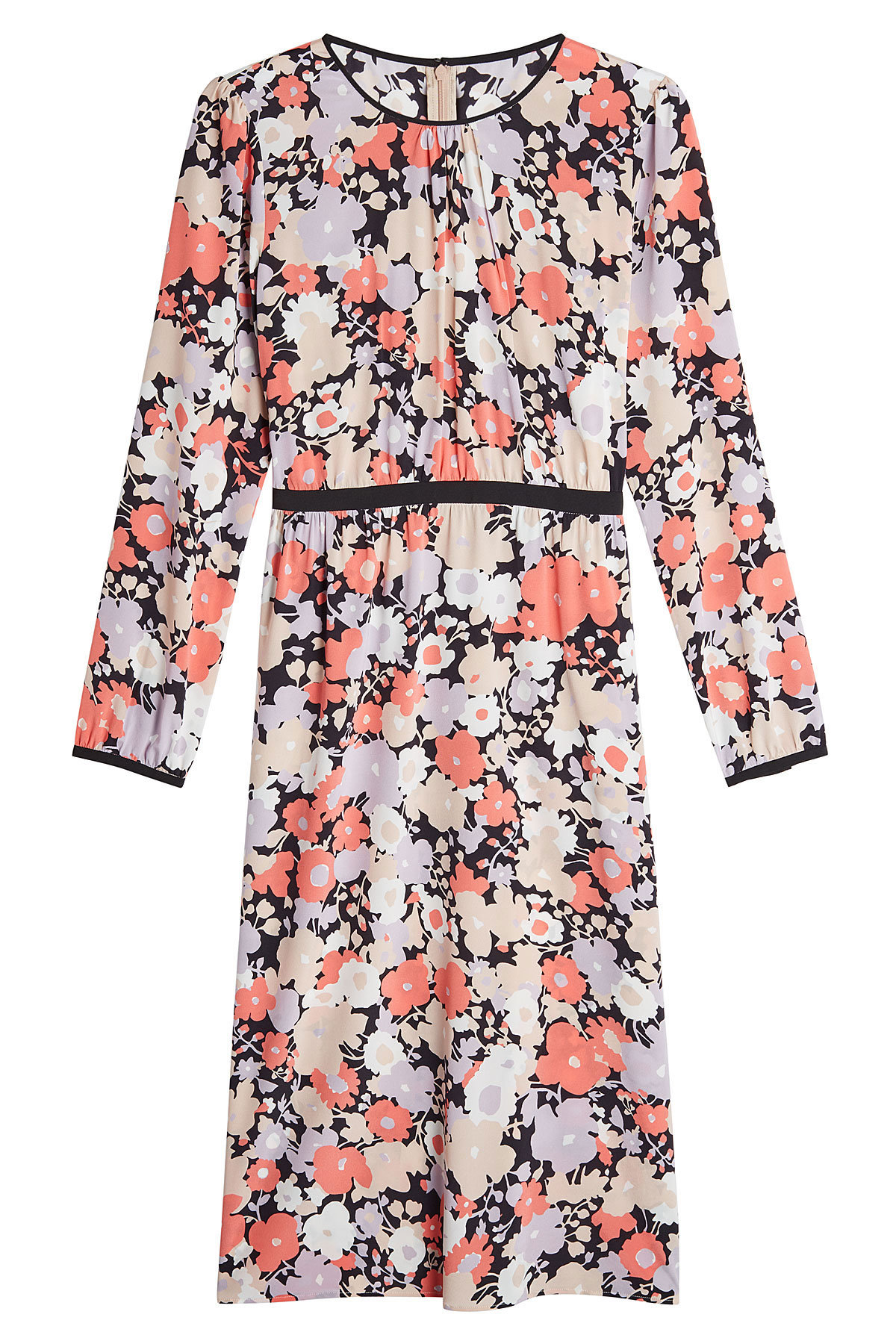 Agnona - Floral Midi Dress with Silk