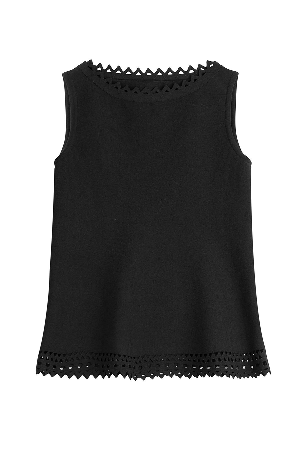 Alaia - Shell with Ric-Rac Trim