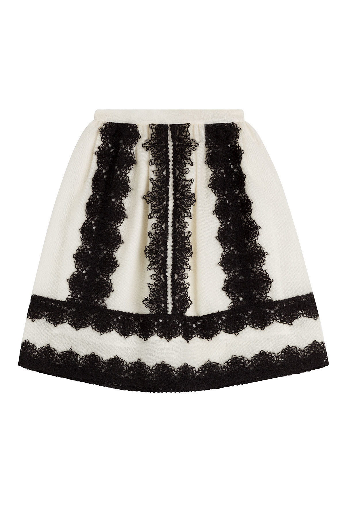 Skirt with Mohair and Silk by Alberta Ferretti
