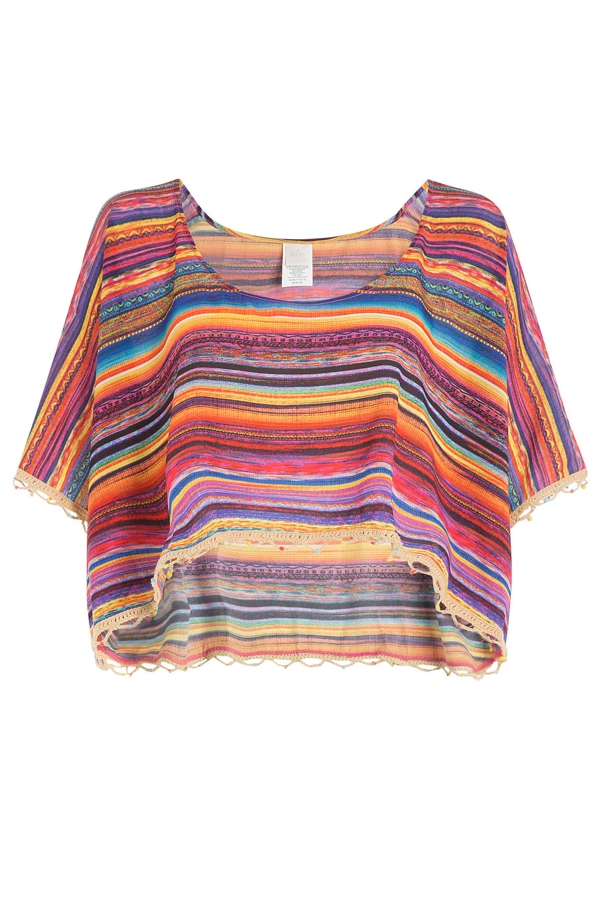 ále by Alessandra - Striped Crop Top