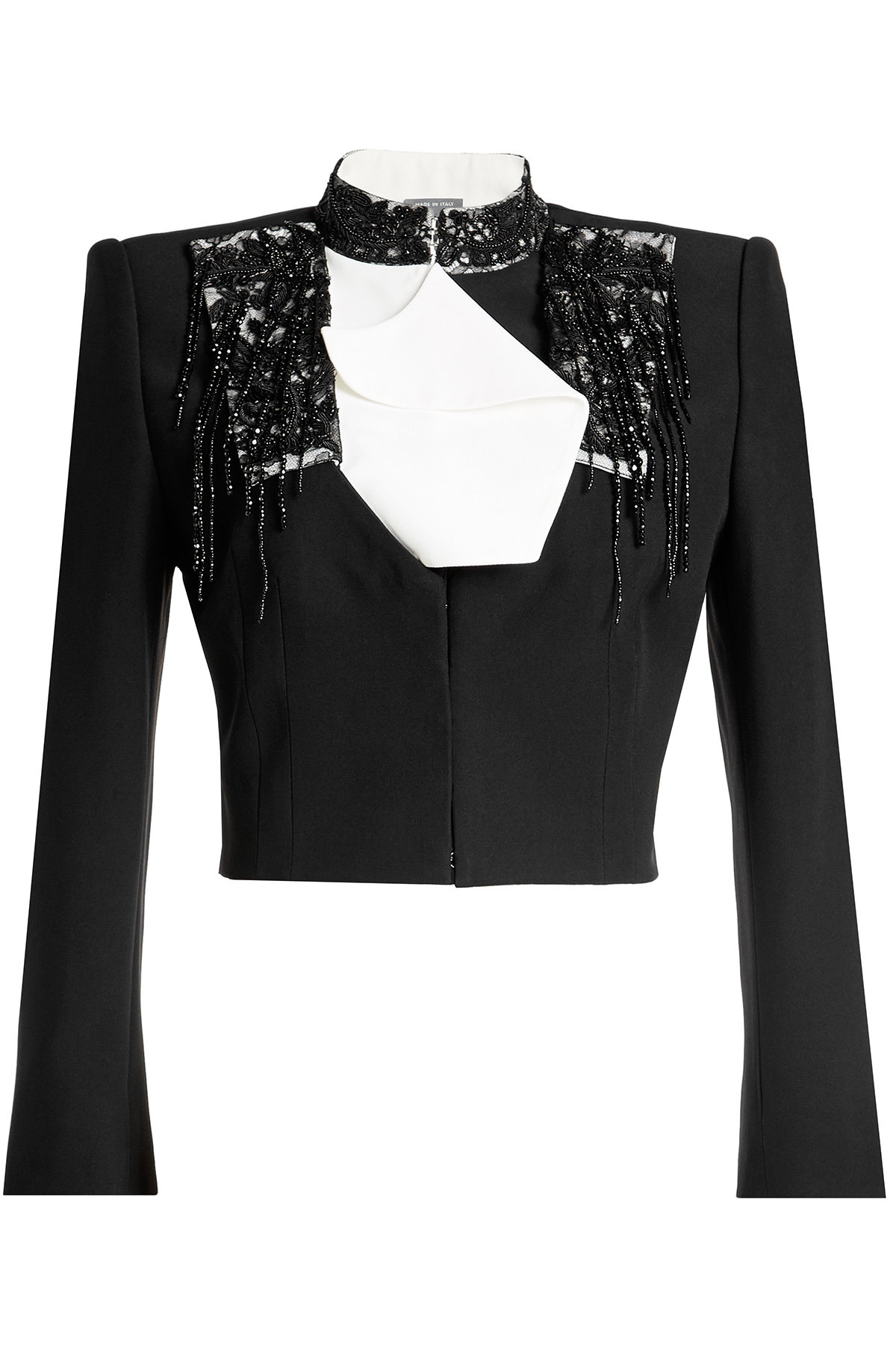 Alexander McQueen - Embellished Cropped Jacket