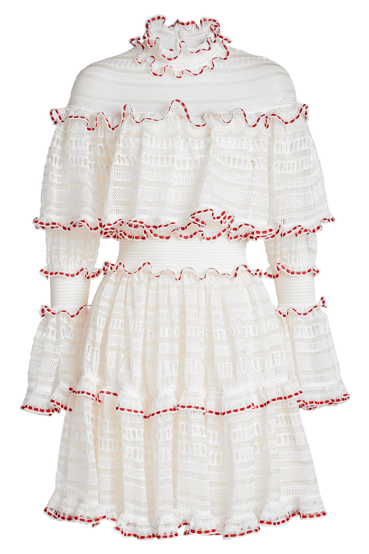 Alexander McQueen - Knitted Dress with Flutter Detail