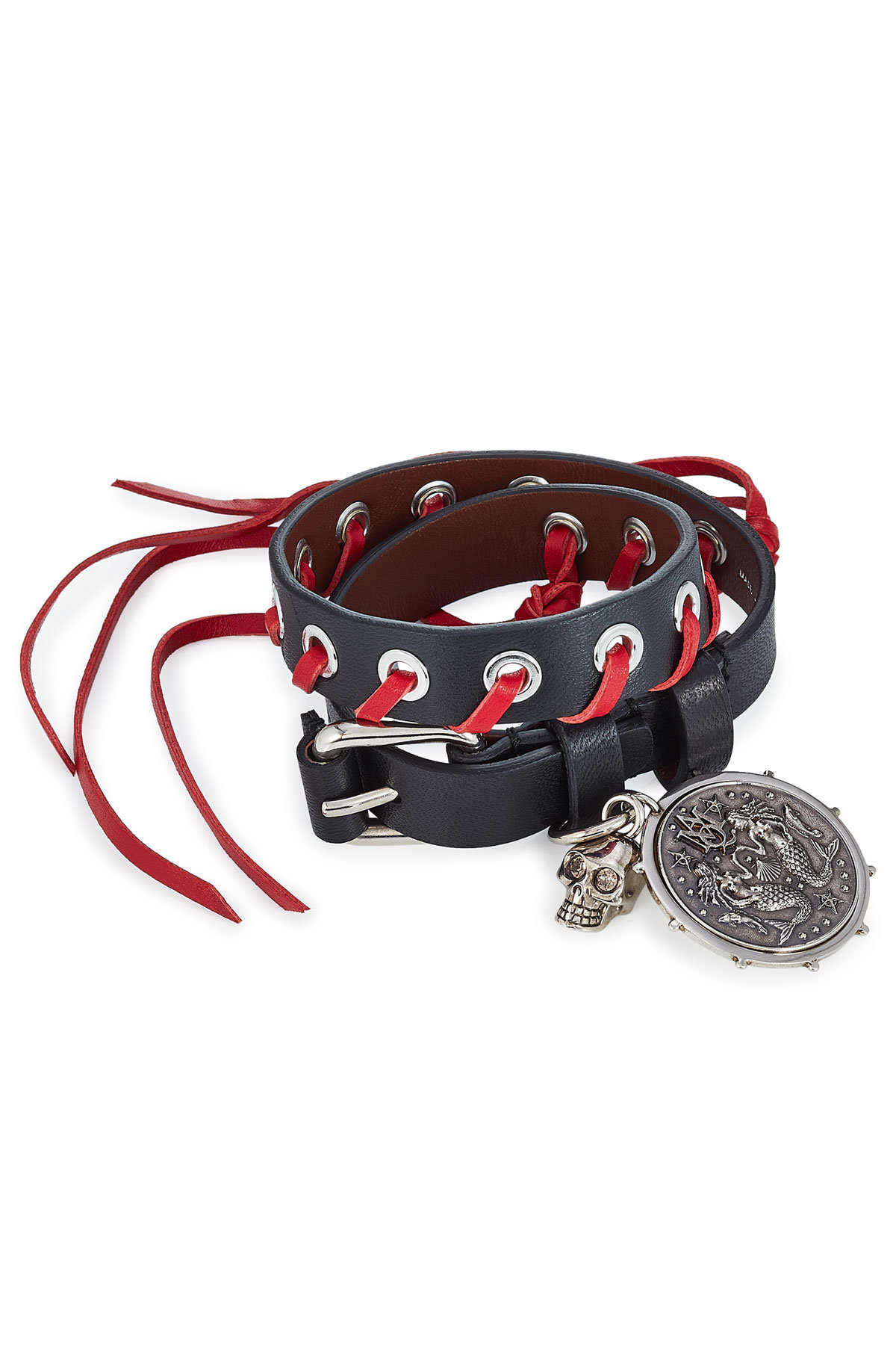 Alexander McQueen - Leather Wrap Bracelet