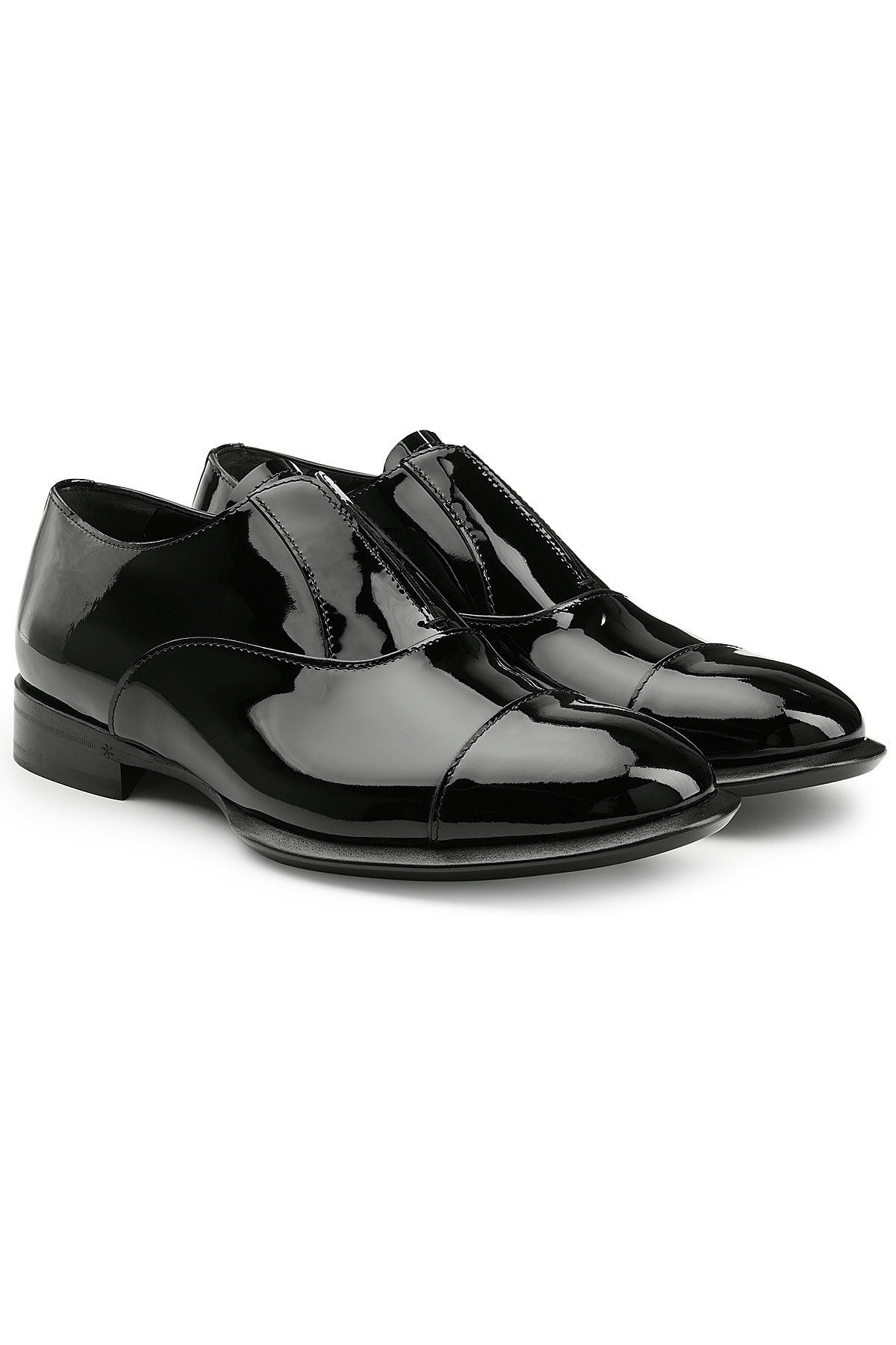Alexander McQueen - Patent Leather Pumps with Sock