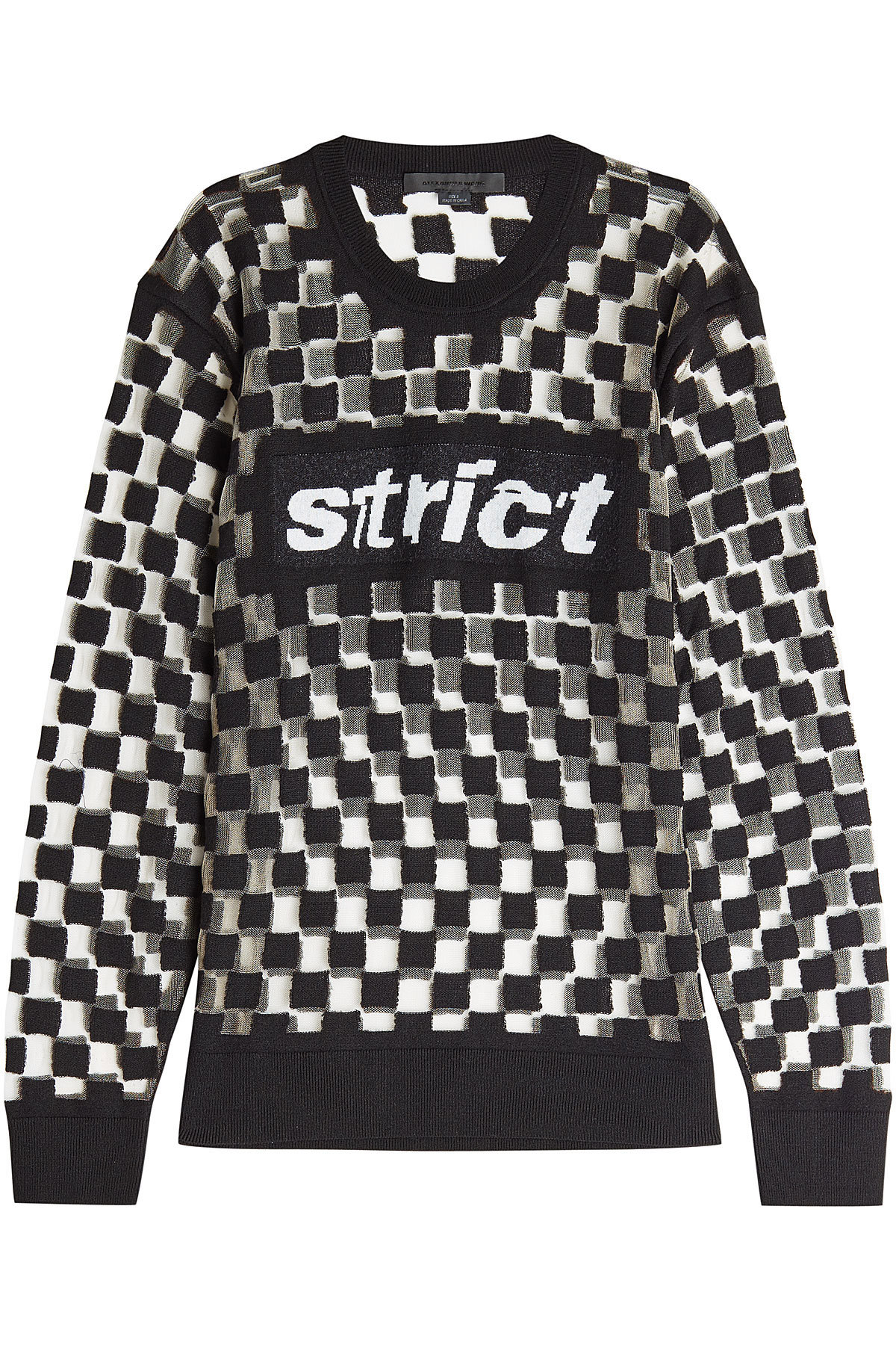 Alexander Wang - Checkerboard Wool Pullover