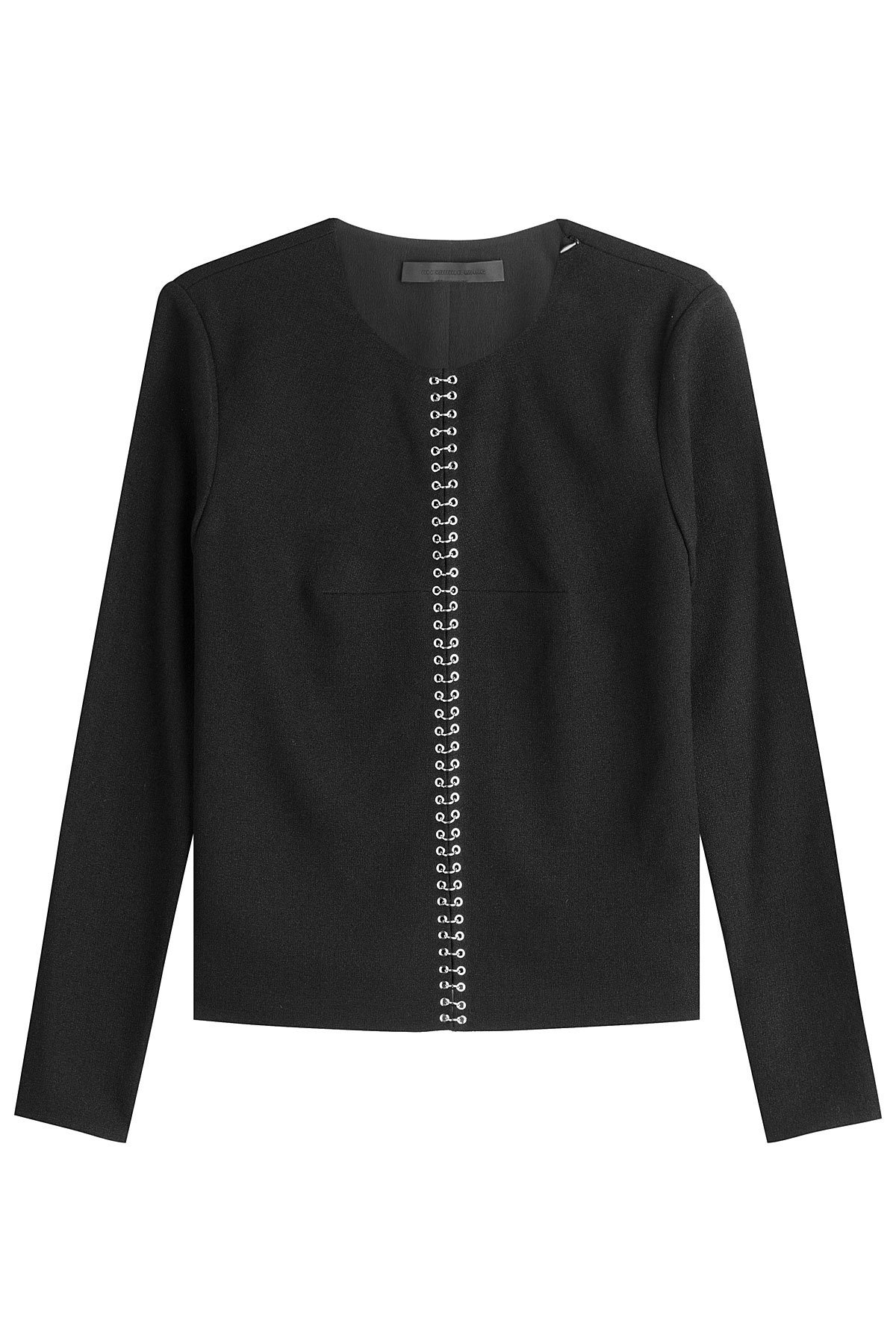 Alexander Wang - Crepe Top with Piercing Hardware