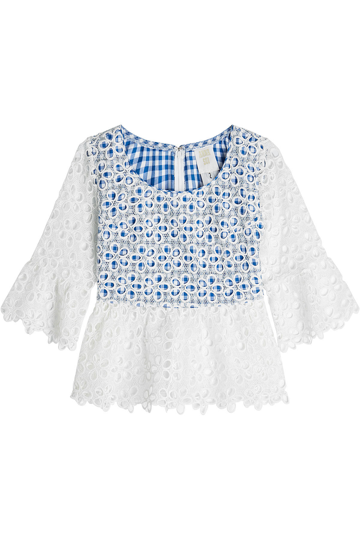 Anna Sui - Eyelet Top