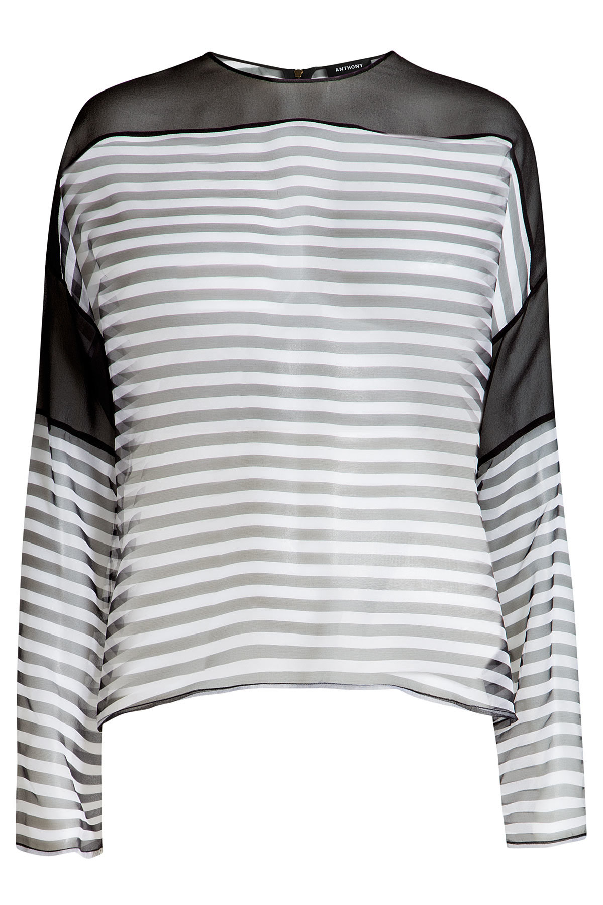 Striped Silk Blouse by Anthony Vaccarello