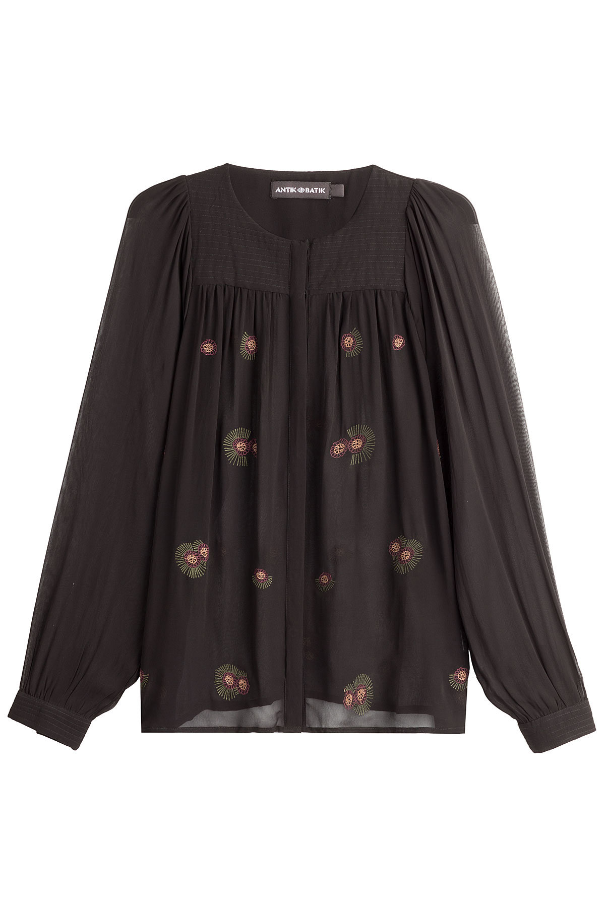 Antik Batik - Embroidered Chiffon Blouse