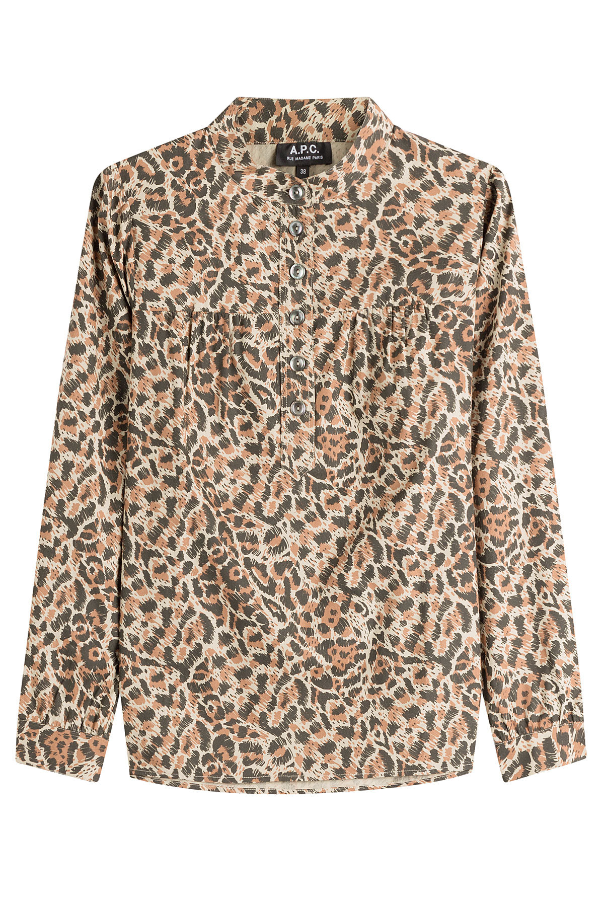 Cotton Animal Print Shirt by A.P.C.