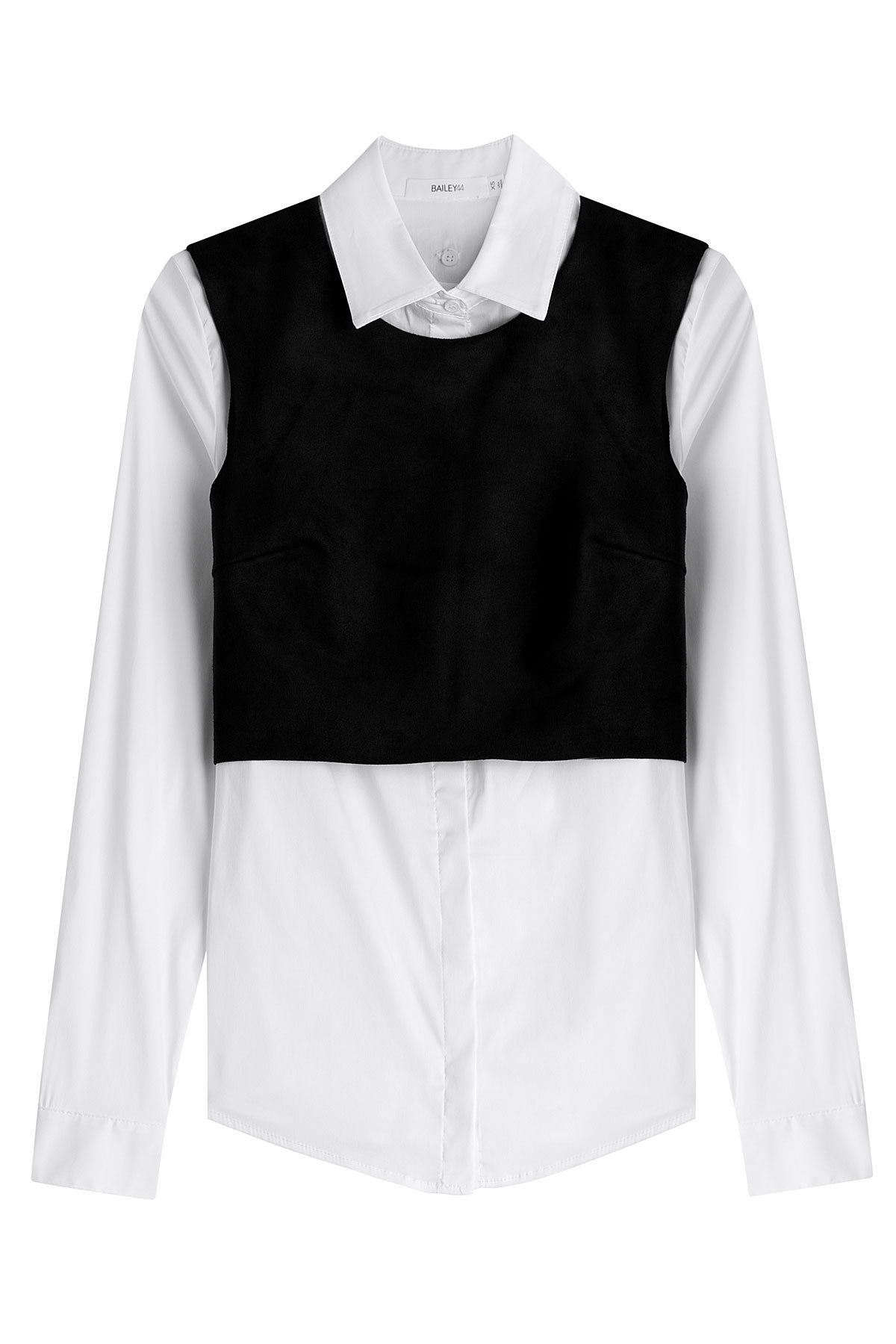 Cotton Shirt and Vest Combo by Bailey 44