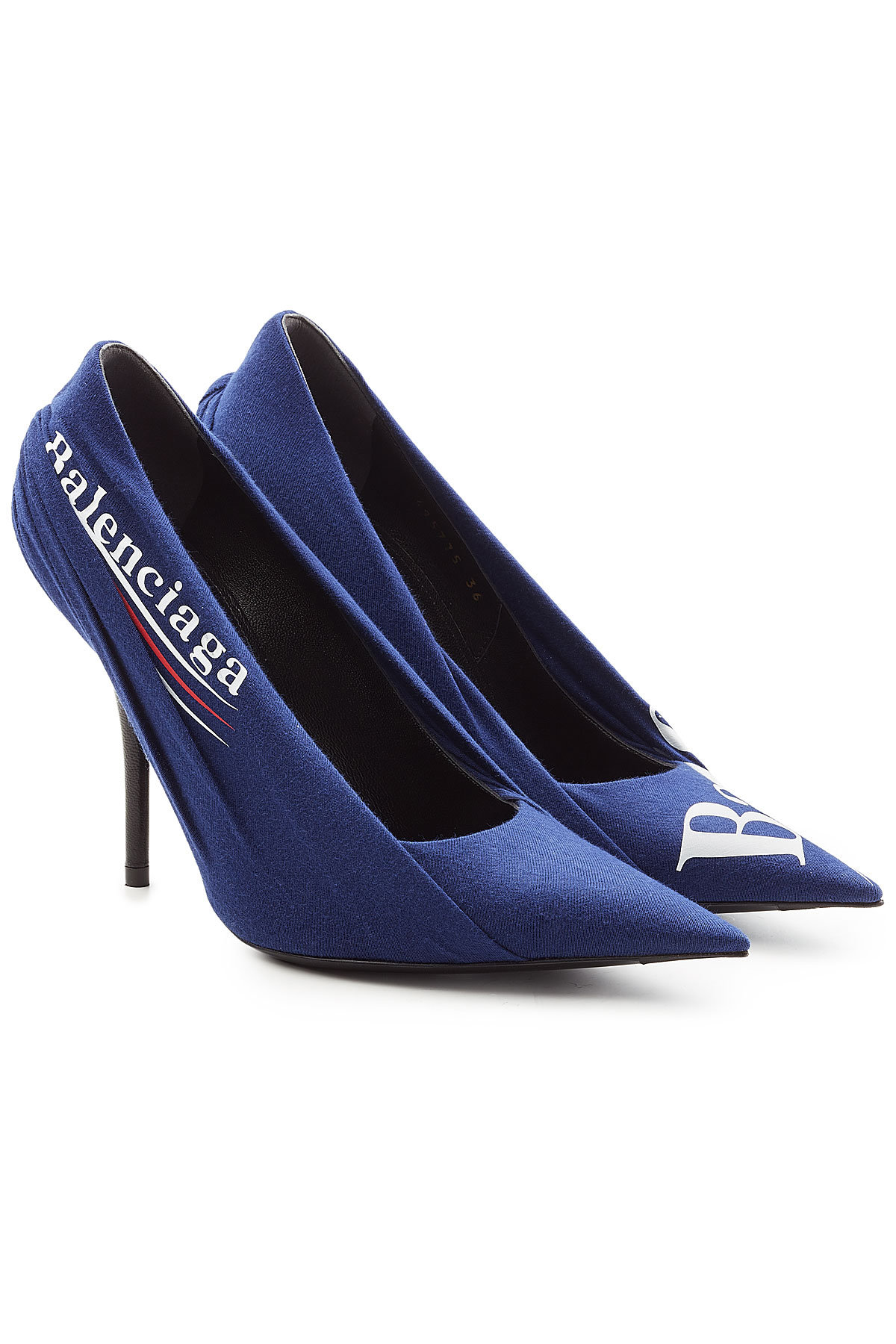 Balenciaga - Knife Logo Printed Pumps