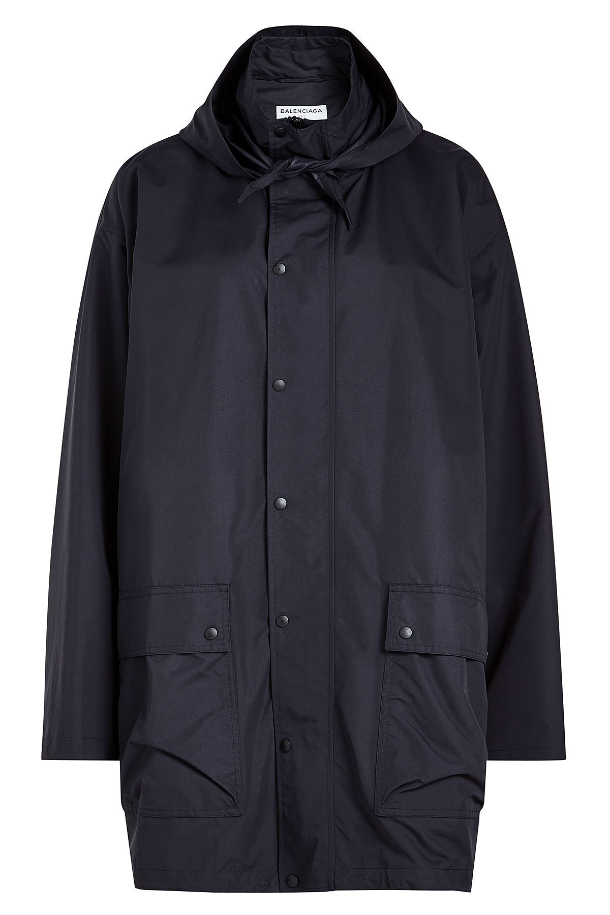 Balenciaga - Logo Windbreaker with Hood