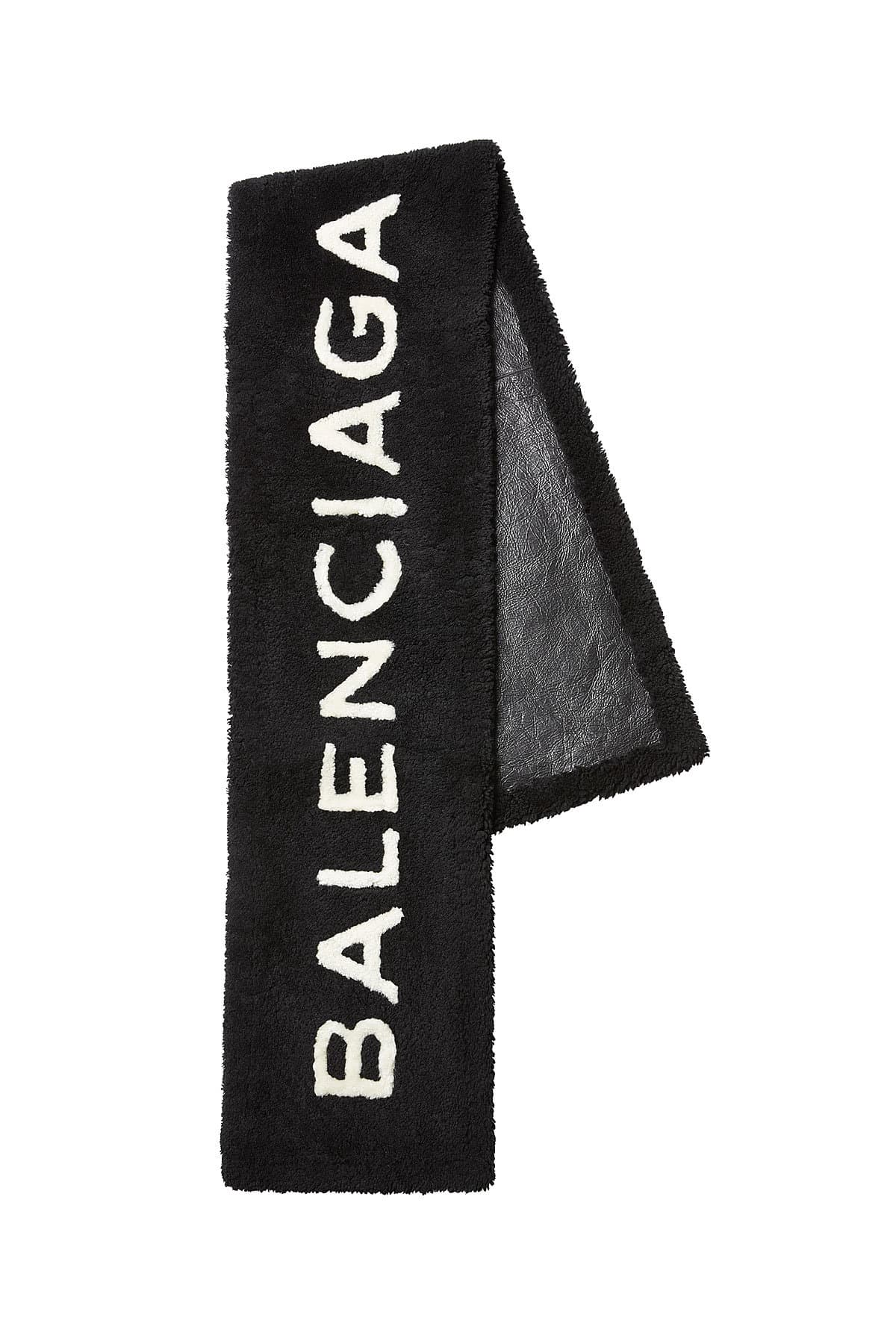 Balenciaga - Oversized Shearling Scarf
