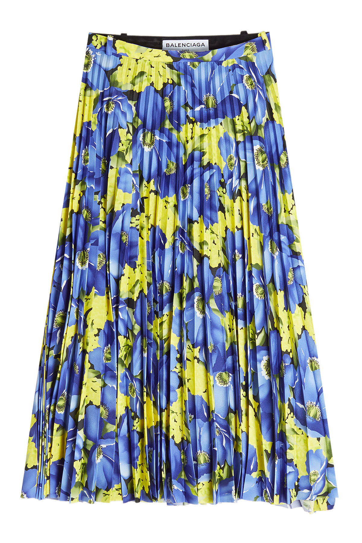 Balenciaga - Purple Poppy Pleated Skirt