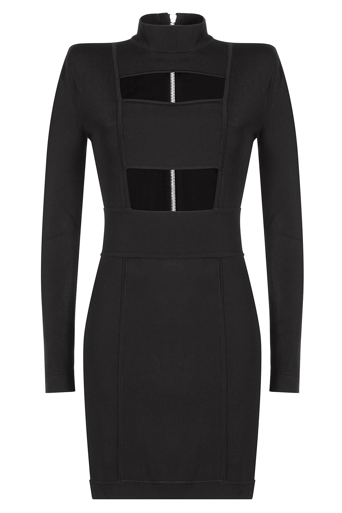 Balmain - Mini Dress with Cut-Out Detail