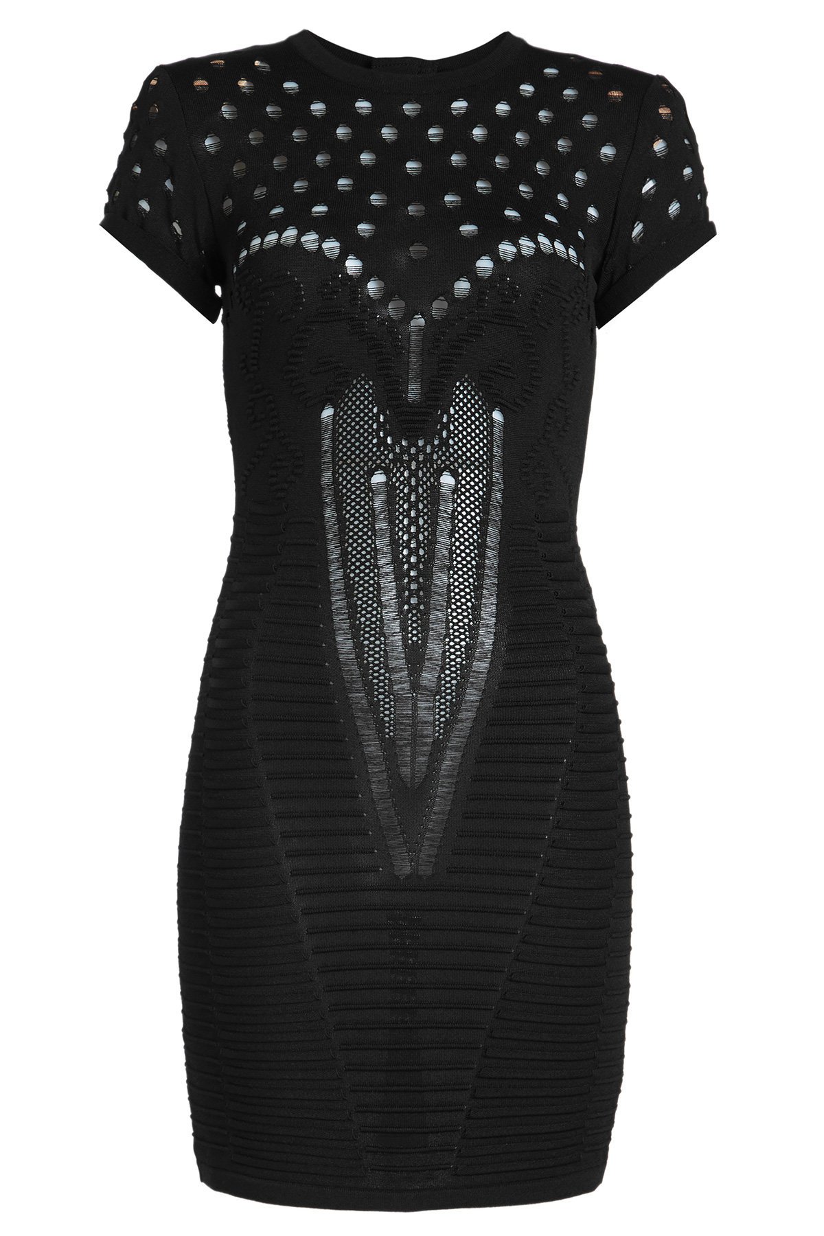 Balmain - Mini Dress with Cut-Outs