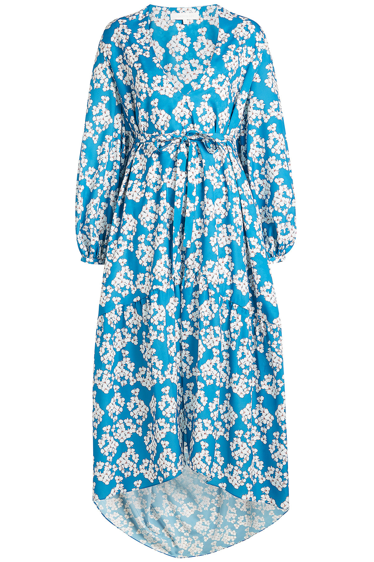 High-Low Printed Dress by Borgo de Nor