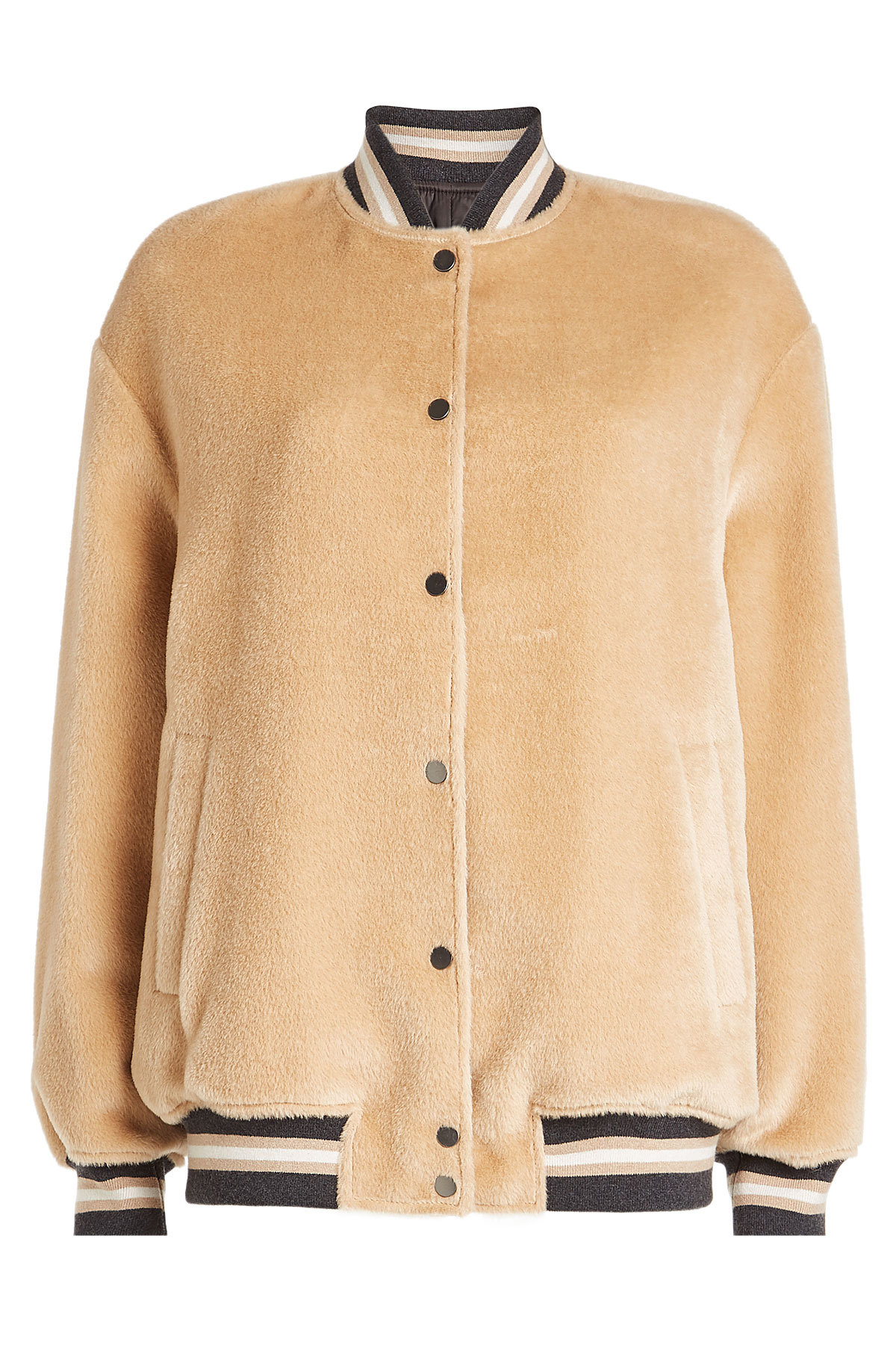 Brunello Cucinelli - Alpaca Wool Bomber Jacket