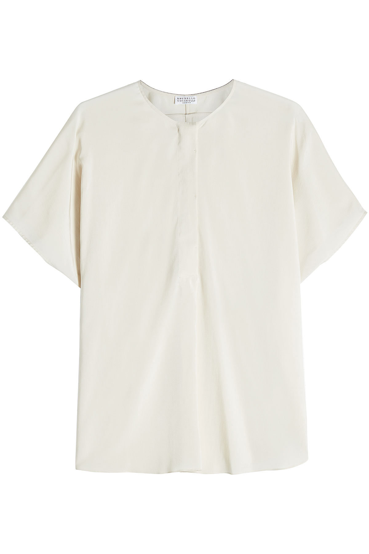 Brunello Cucinelli - Silk Blend Top