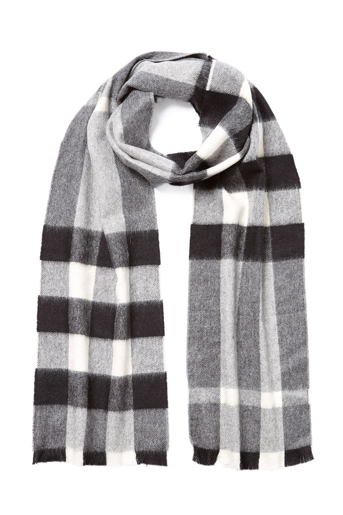 Check Cashmere Scarf by Burberry
