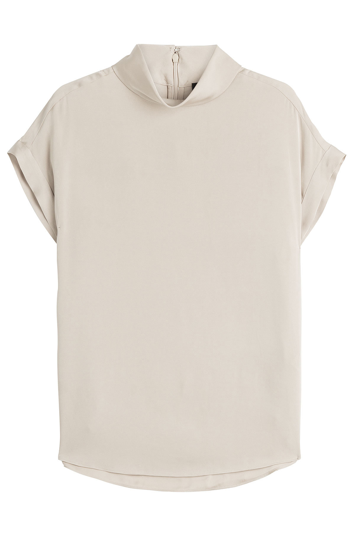 By Malene Birger - Silk Top with High Neck