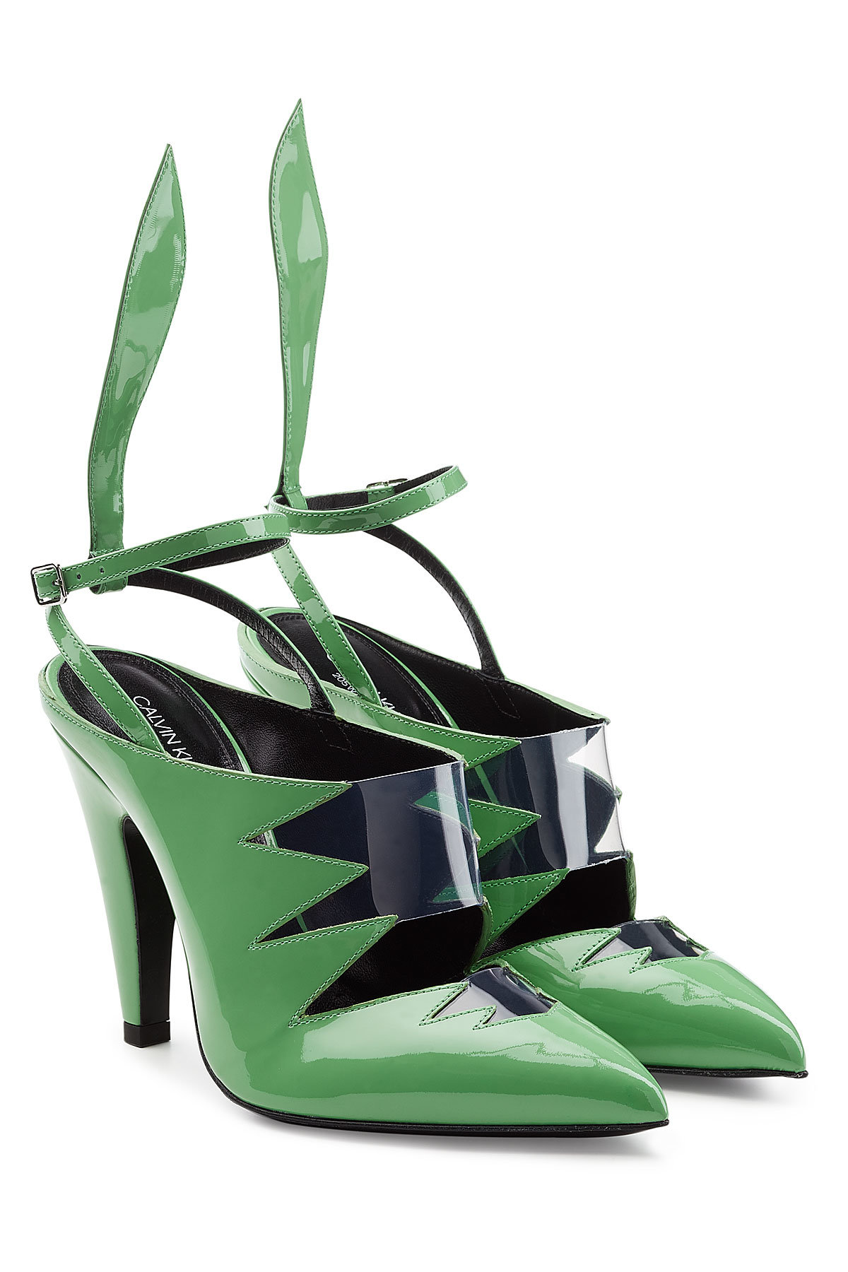 Kai Patent Leather Sandals by CALVIN KLEIN 205W39NYC