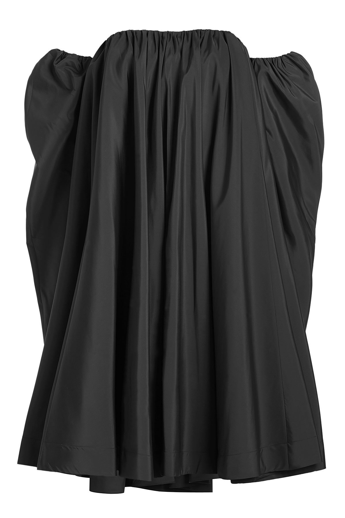 CALVIN KLEIN 205W39NYC - Off The Shoulder Dress with Silk