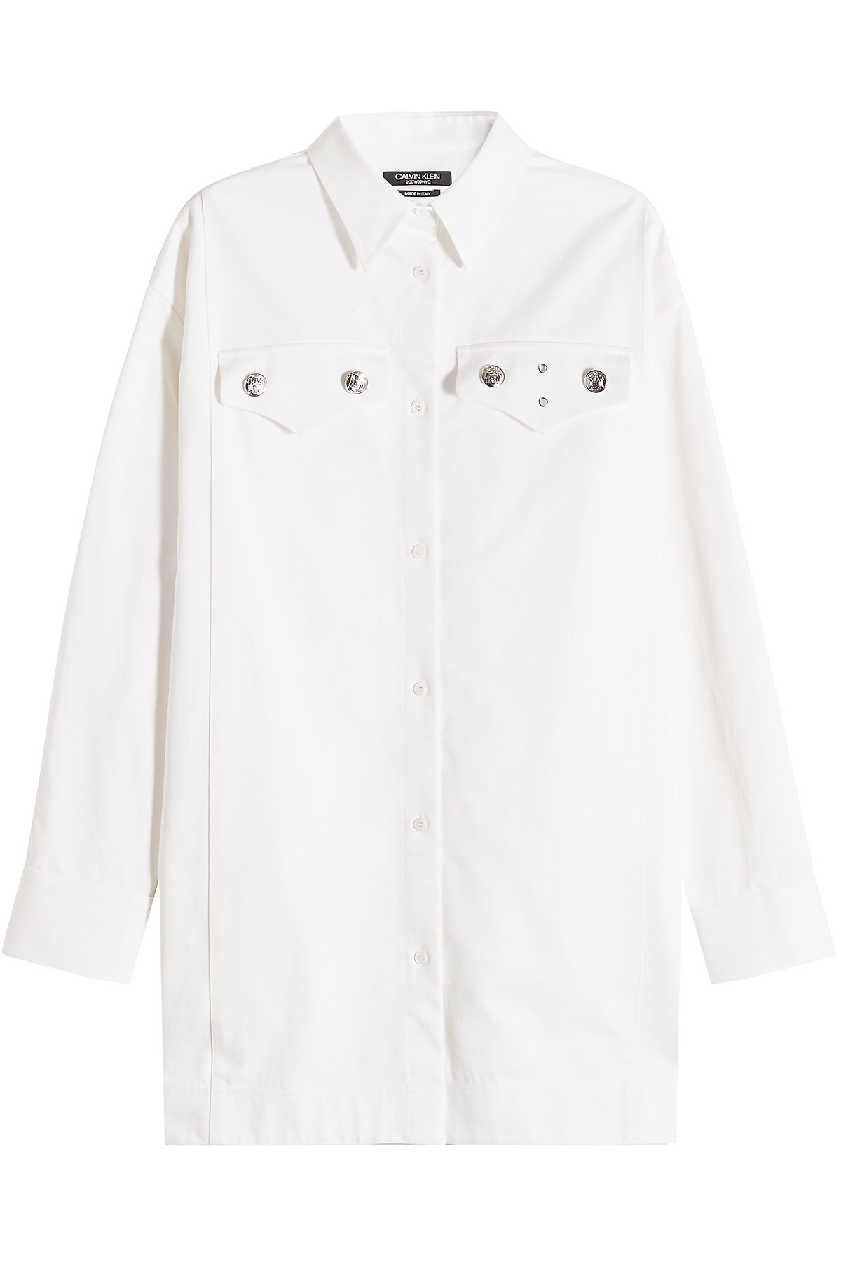 CALVIN KLEIN 205W39NYC - Oversized Satin Bomber Jacket