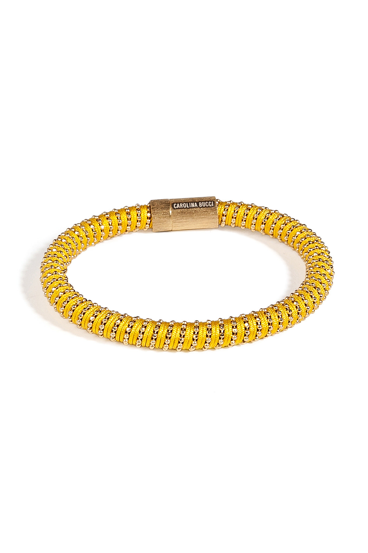 Carolina Bucci - Gold-Plated Twister Bracelet in Yellow