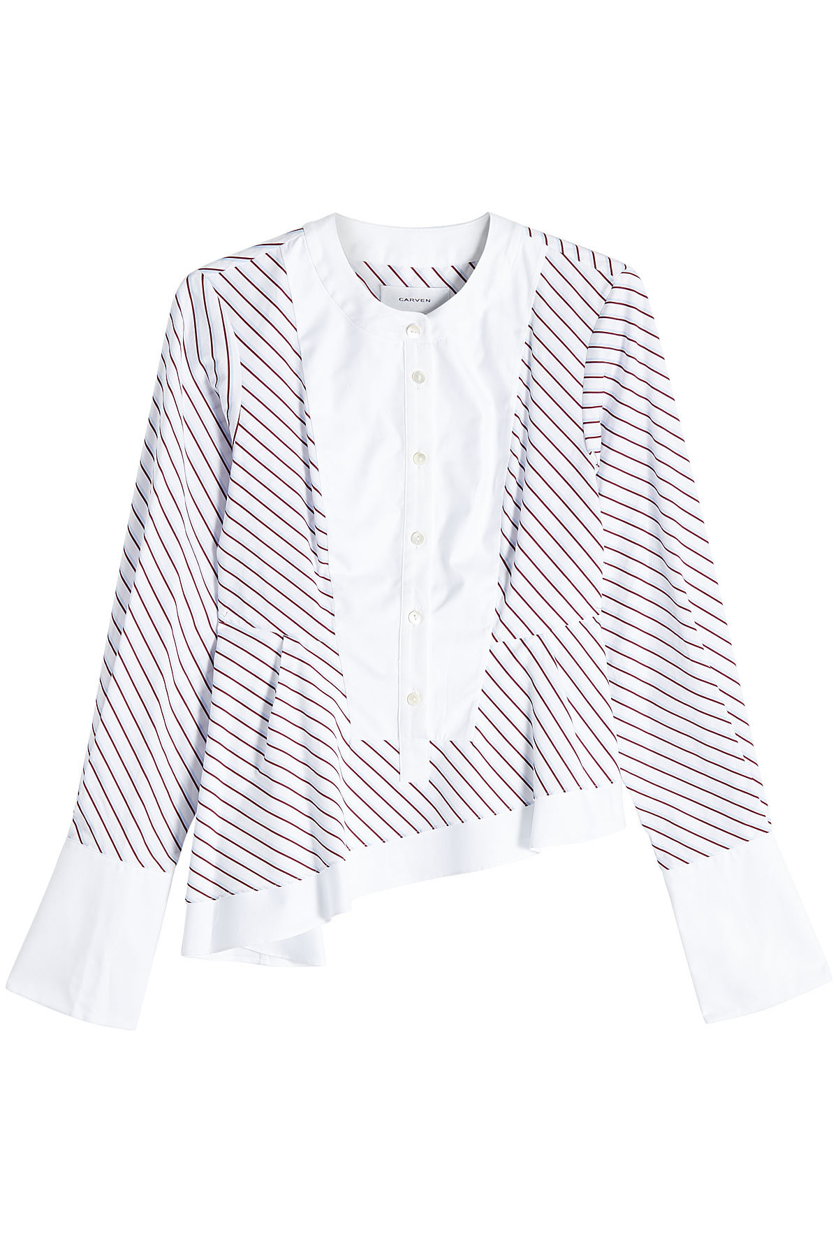 Carven - Asymmetric Cotton Shirt