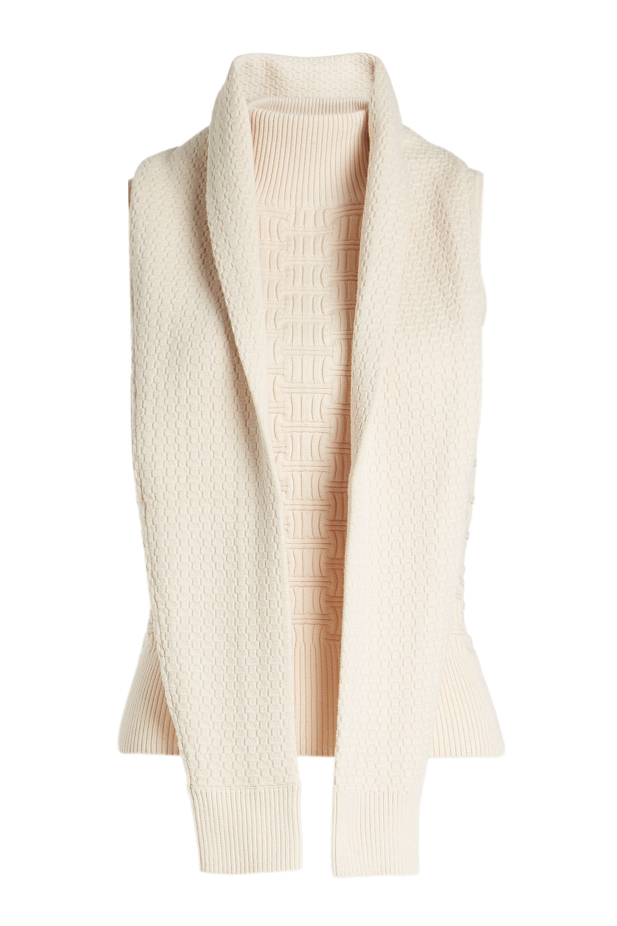 Carven - Turtleneck Knit in Cotton and Wool