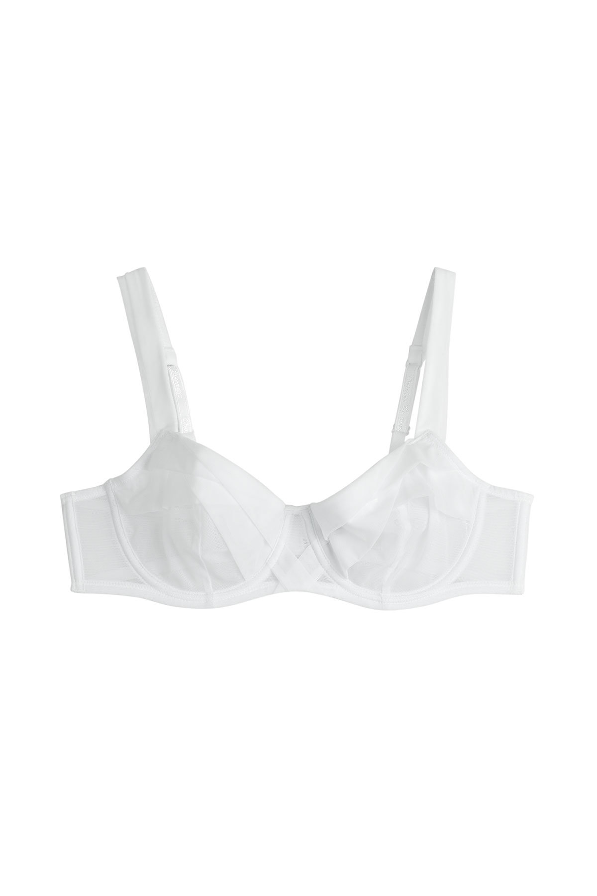 Tulle Panel Bra by Chantal Thomass
