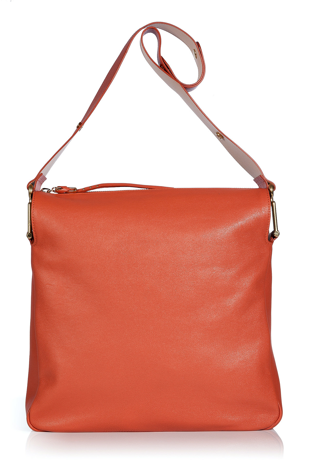 Suntan Leather Crossbody Bag by Chloe
