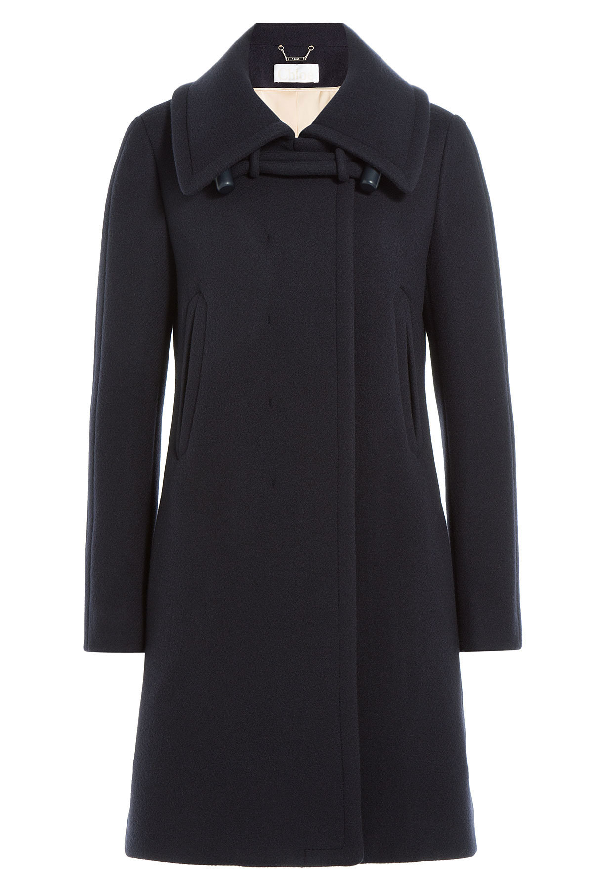 Virgin Wool Coat by Chloe