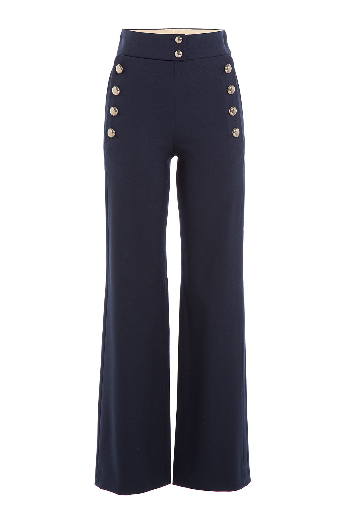 Wide Leg Wool Pants by Chloe