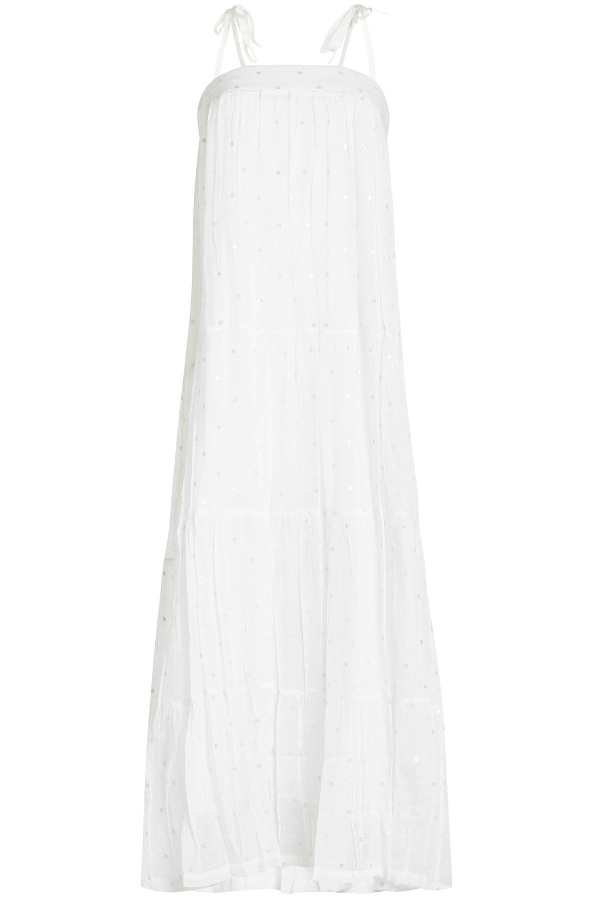 Christophe Sauvat - Cotton Dress with Lace