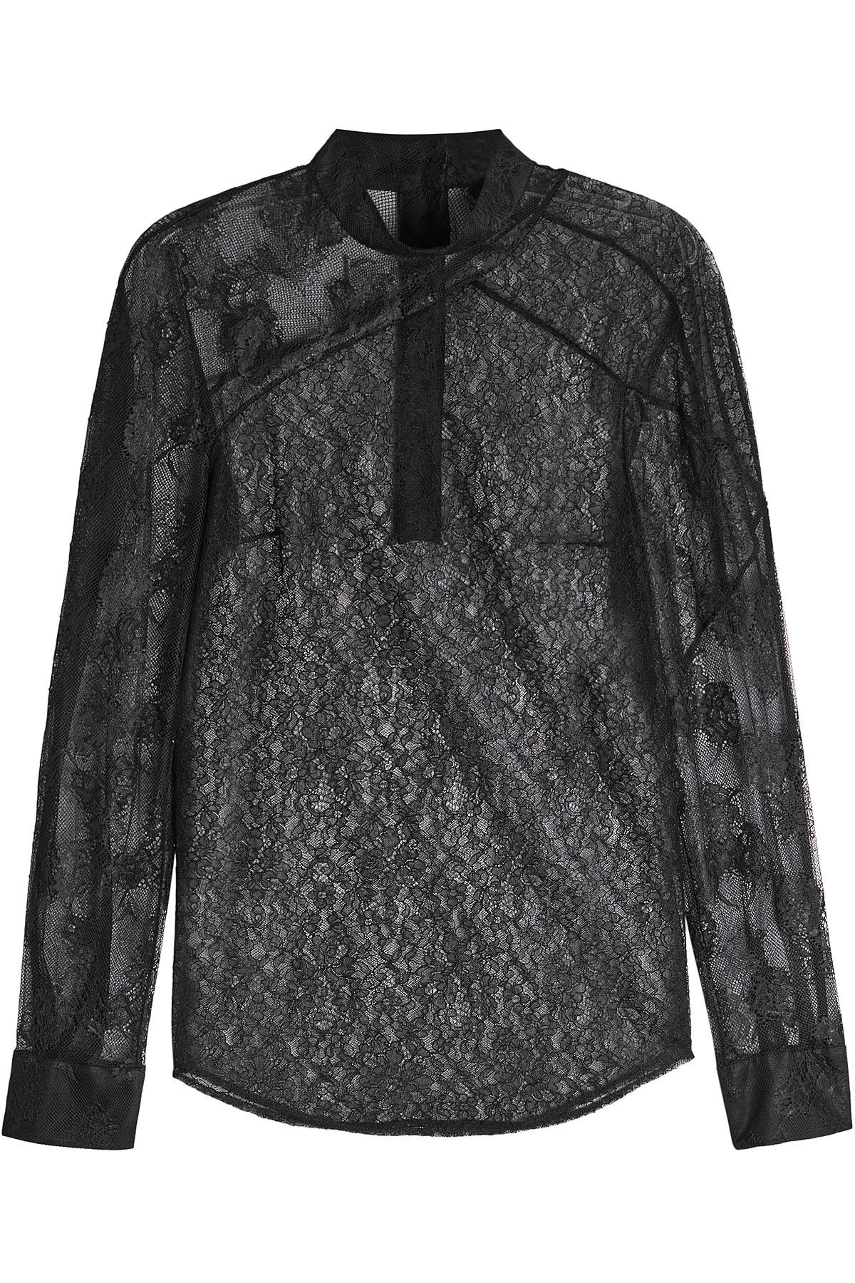 Patchwork Lace Shirt by Christopher Kane