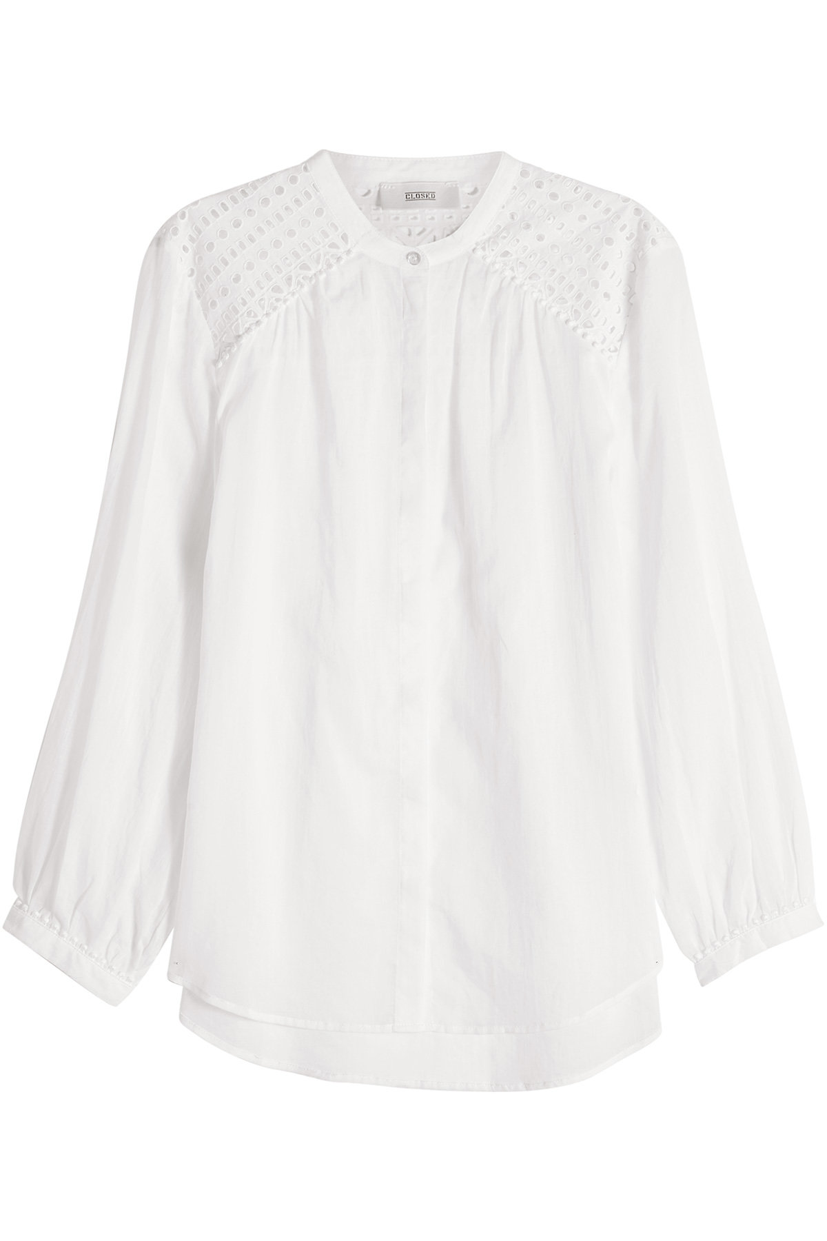 Closed - Cotton Blouse with Cut-Out Detail
