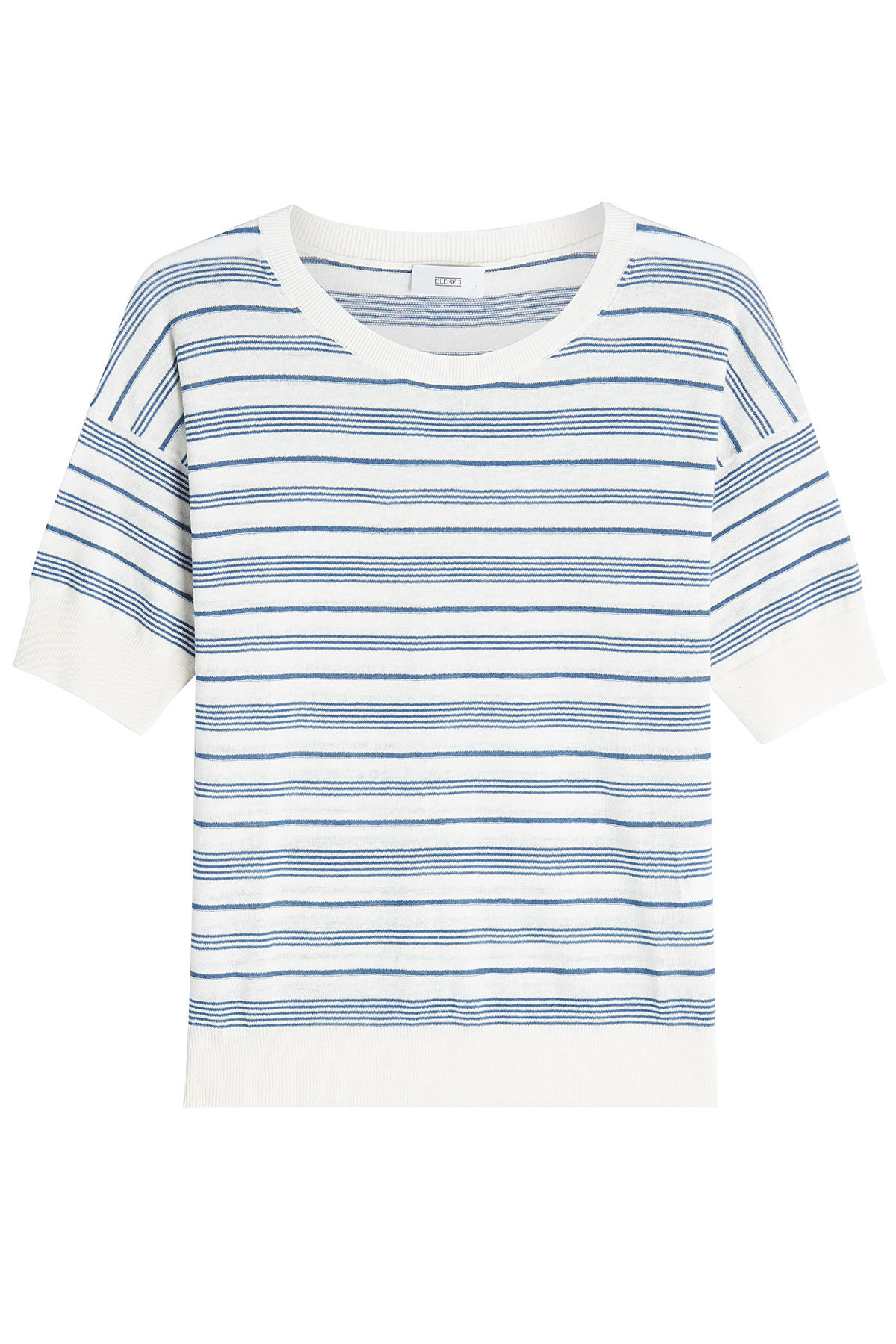 Closed - Striped Linen and Cotton Top