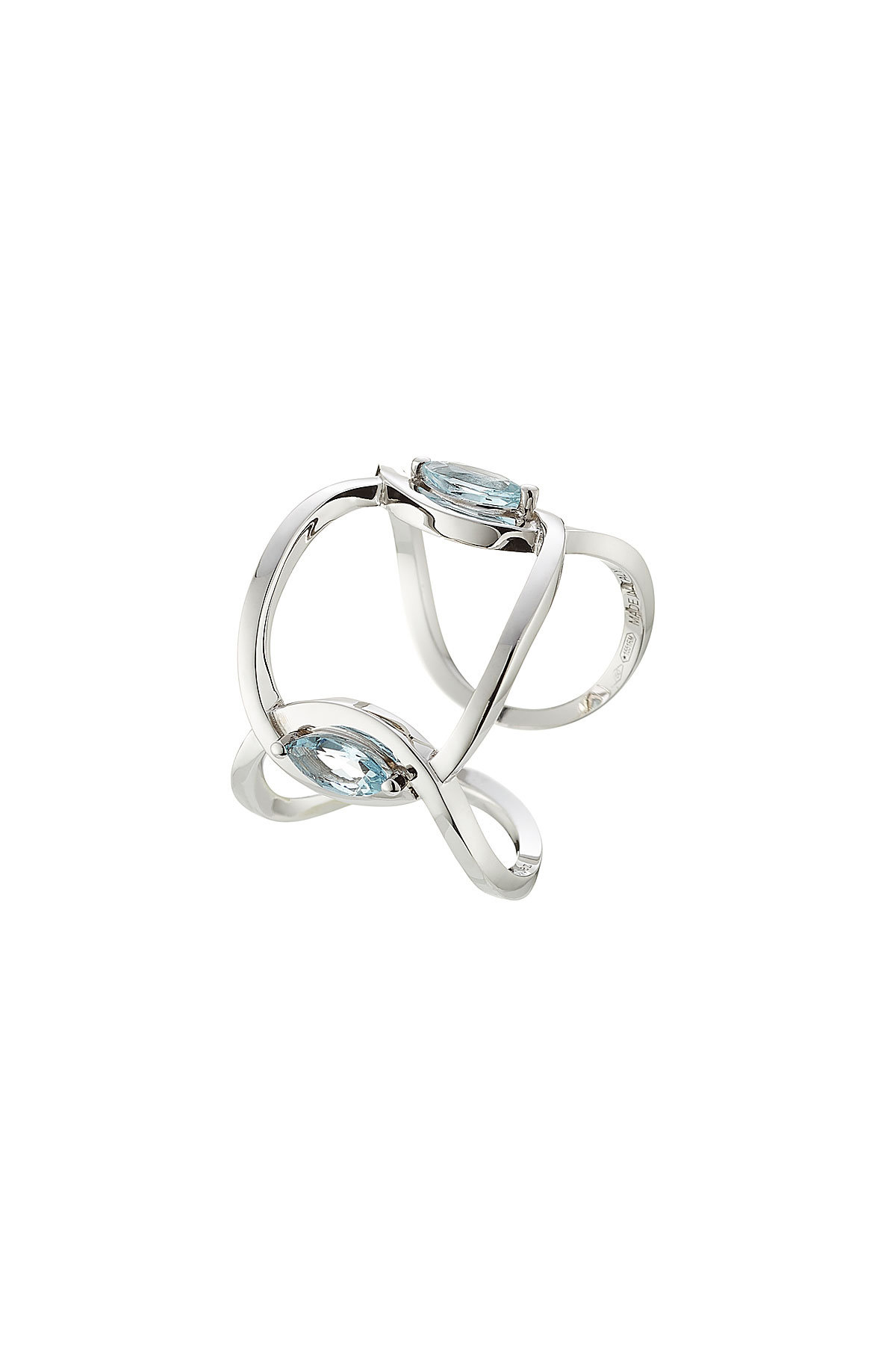 Delfina Delettrez - 18kt White Gold Sphere Earring with Diamonds and Pearl
