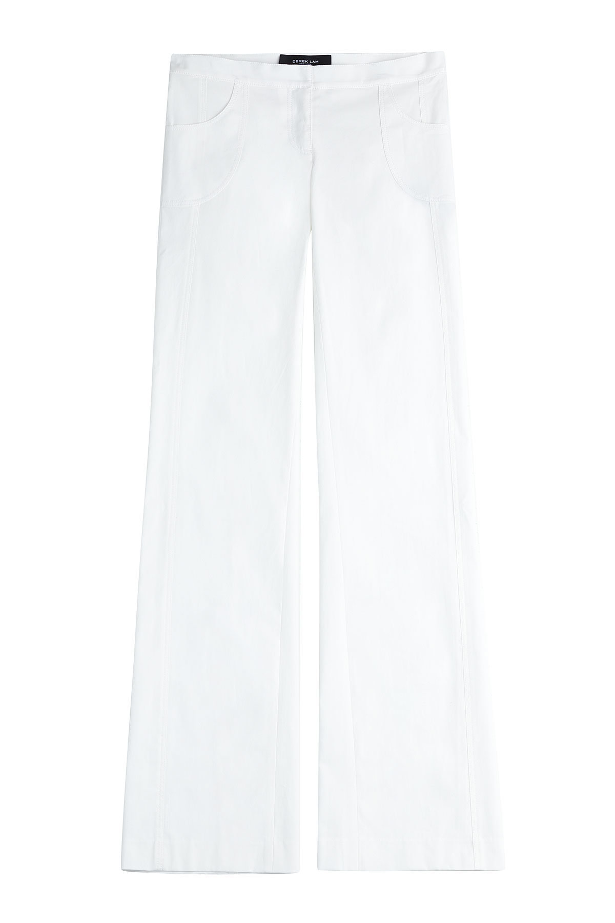 Flared Cotton Pants by Derek Lam