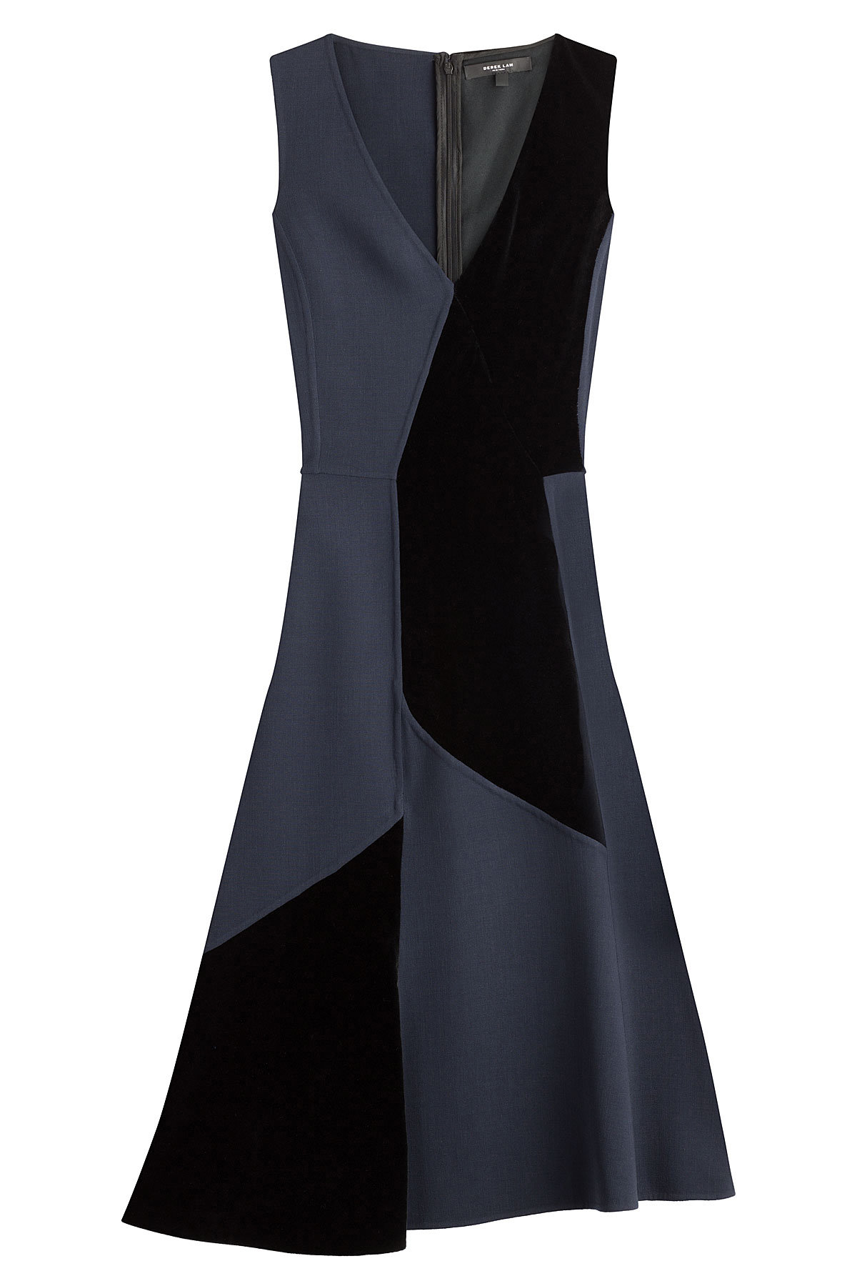 Derek Lam - Patchwork Wool Dress